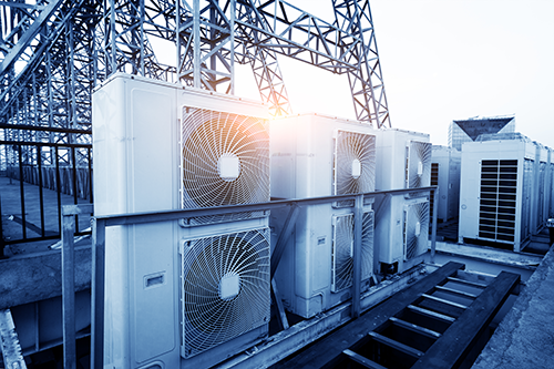 Commercial HVAC air conditioning units